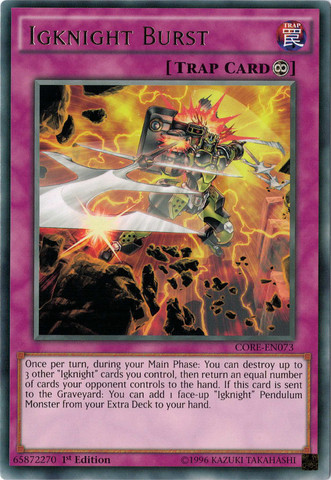 Igknight Burst [CORE-EN073] Rare | Card Merchant Takapuna