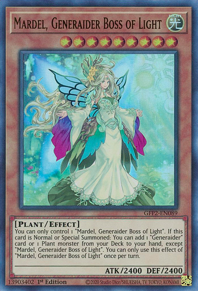 Mardel, Generaider Boss of Light [GFP2-EN089] Ultra Rare | Card Merchant Takapuna