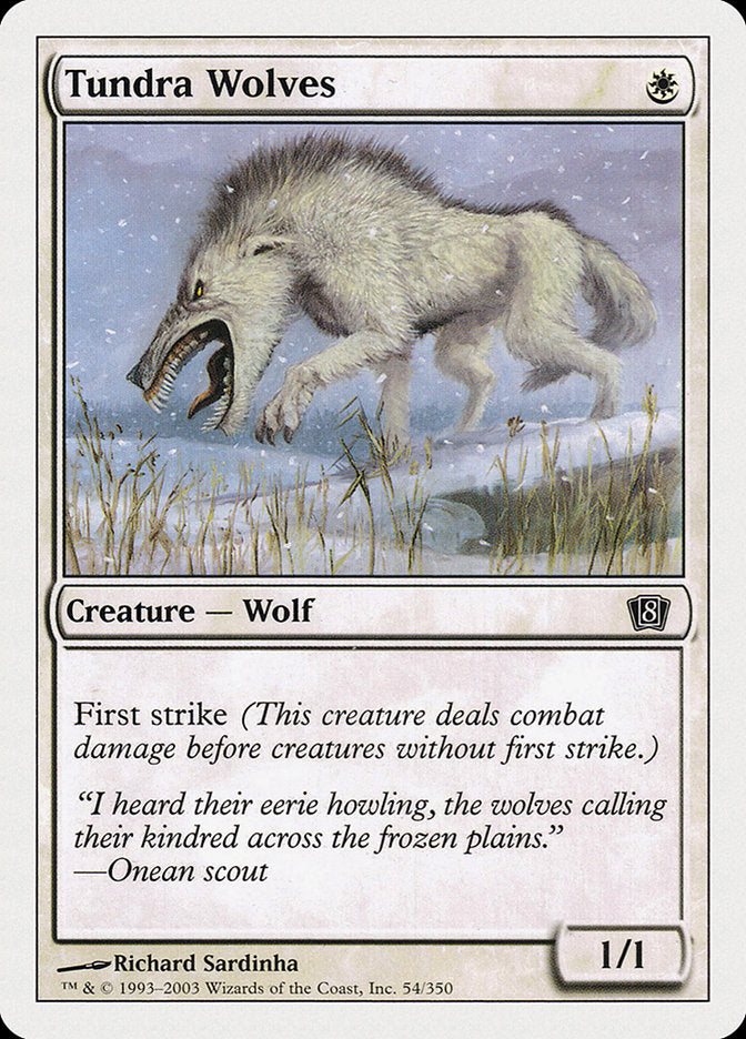 Tundra Wolves [Eighth Edition] | Card Merchant Takapuna