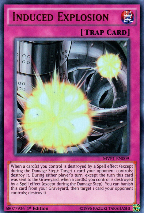 Induced Explosion [MVP1-EN009] Ultra Rare | Card Merchant Takapuna