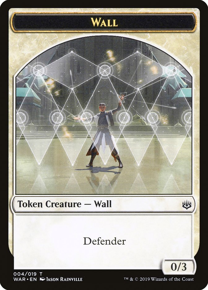 Wall Token [War of the Spark Tokens] | Card Merchant Takapuna