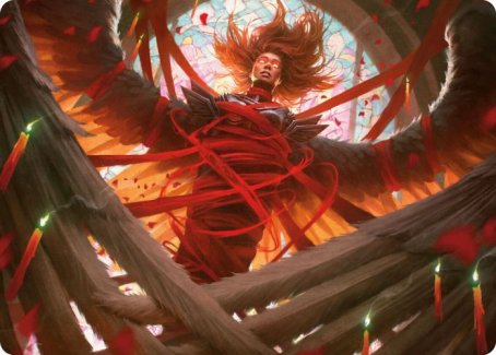 Sigarda's Imprisonment Art Card [Innistrad: Crimson Vow Art Series] | Card Merchant Takapuna