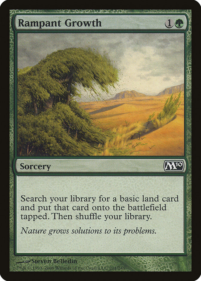 Rampant Growth [Magic 2010] | Card Merchant Takapuna