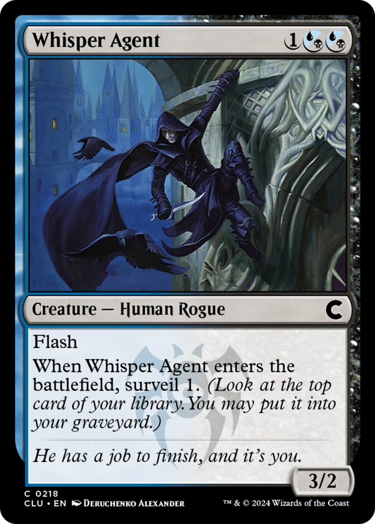 Whisper Agent [Ravnica: Clue Edition] | Card Merchant Takapuna