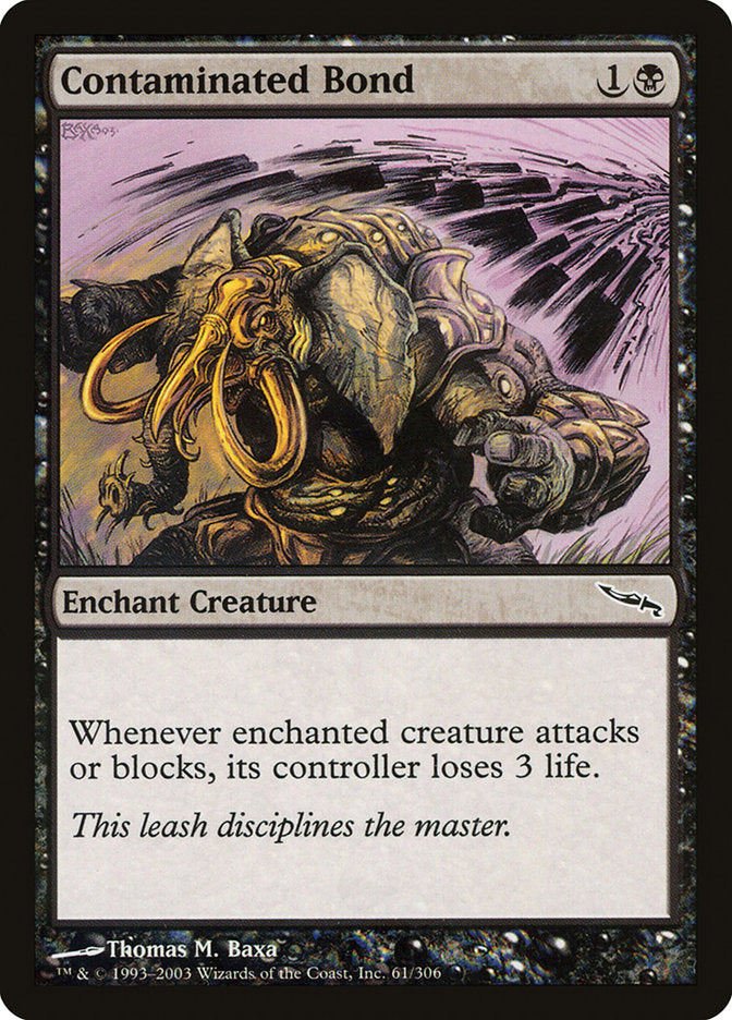 Contaminated Bond [Mirrodin] | Card Merchant Takapuna