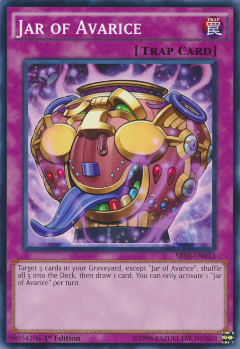 Jar of Avarice [SR03-EN033] Common | Card Merchant Takapuna