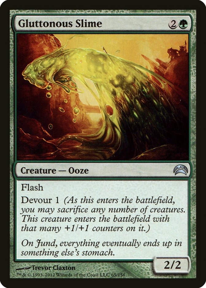 Gluttonous Slime [Planechase 2012] | Card Merchant Takapuna