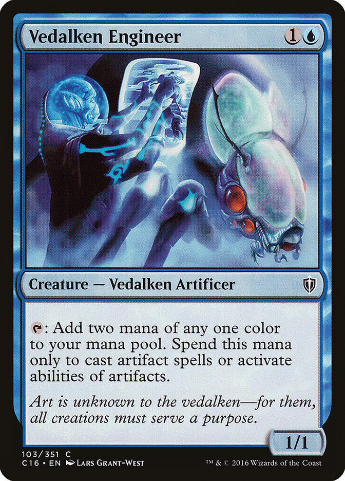 Vedalken Engineer [Commander 2016] | Card Merchant Takapuna