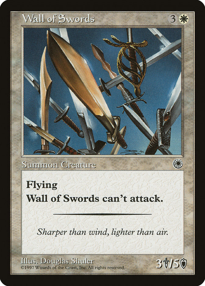 Wall of Swords [Portal] | Card Merchant Takapuna