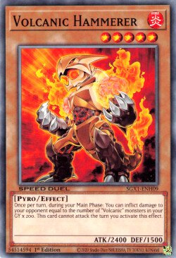 Volcanic Hammerer [SGX1-ENH09] Common | Card Merchant Takapuna