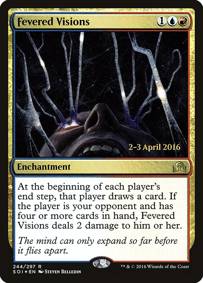 Fevered Visions [Shadows over Innistrad Prerelease Promos] | Card Merchant Takapuna