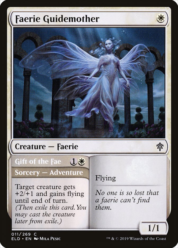 Faerie Guidemother // Gift of the Fae [Throne of Eldraine] | Card Merchant Takapuna