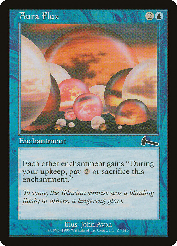 Aura Flux [Urza's Legacy] | Card Merchant Takapuna