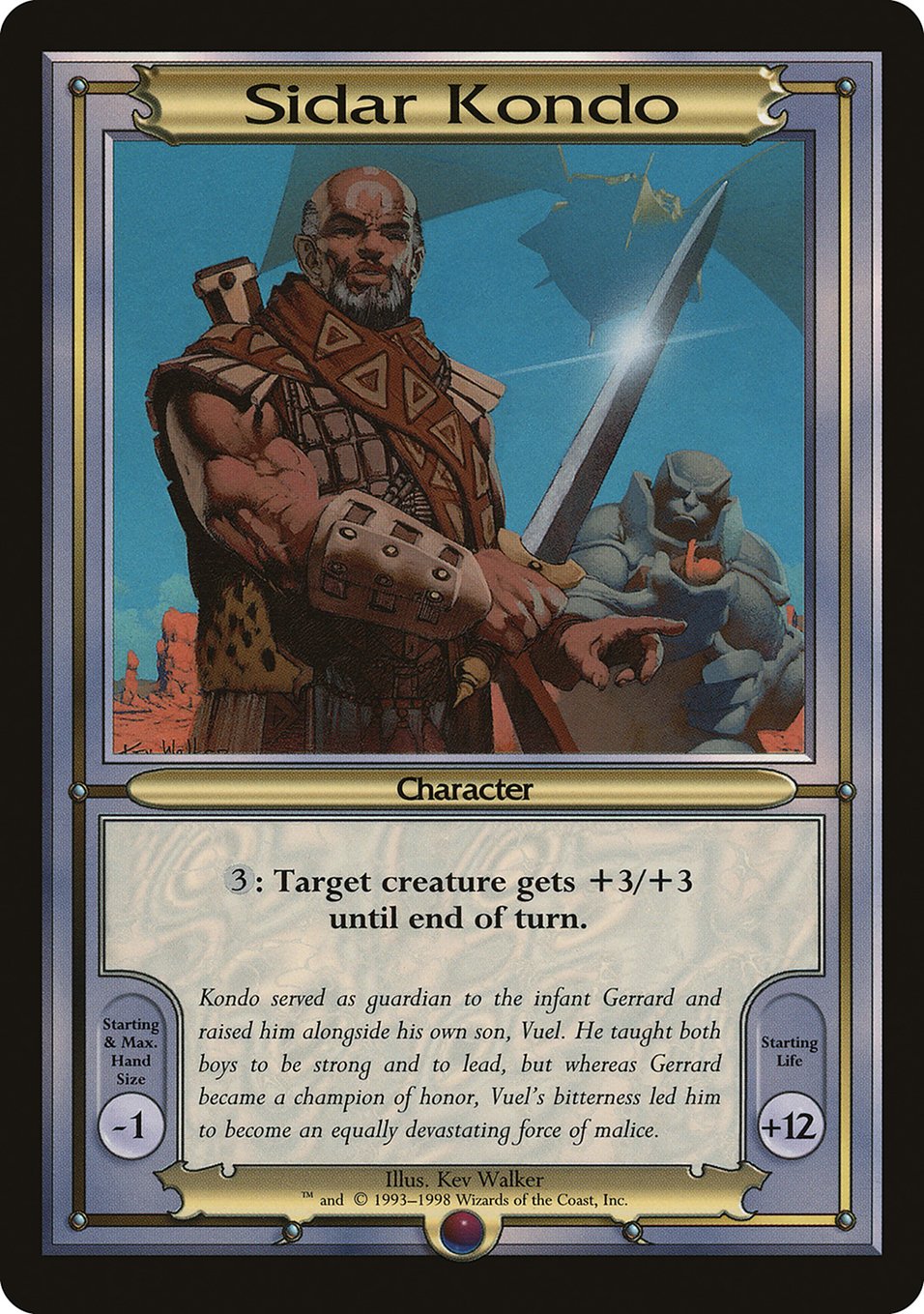 Sidar Kondo [Vanguard Series] | Card Merchant Takapuna