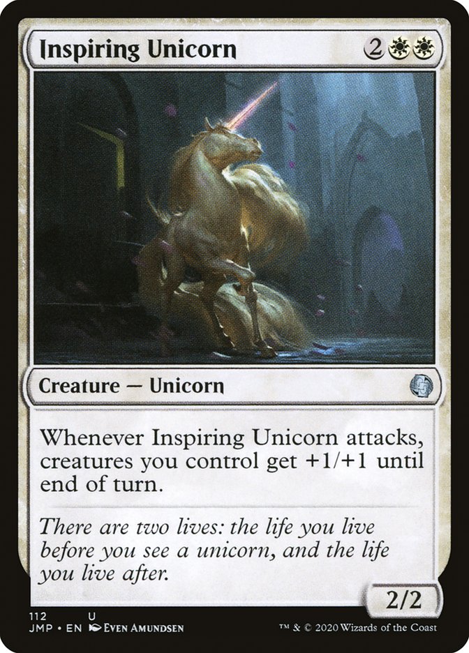 Inspiring Unicorn [Jumpstart] | Card Merchant Takapuna