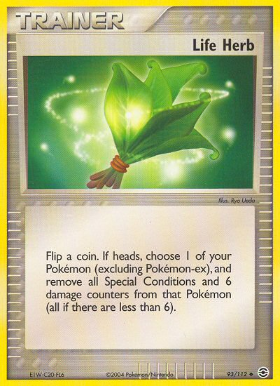 Life Herb (93/112) [EX: FireRed & LeafGreen] | Card Merchant Takapuna