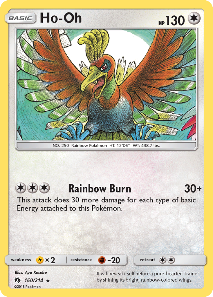 Ho-Oh (160/214) [Sun & Moon: Lost Thunder] | Card Merchant Takapuna