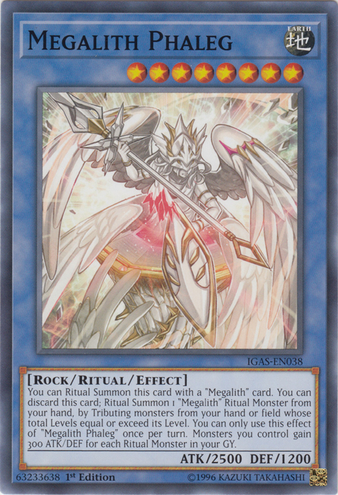 Megalith Phaleg [IGAS-EN038] Common | Card Merchant Takapuna