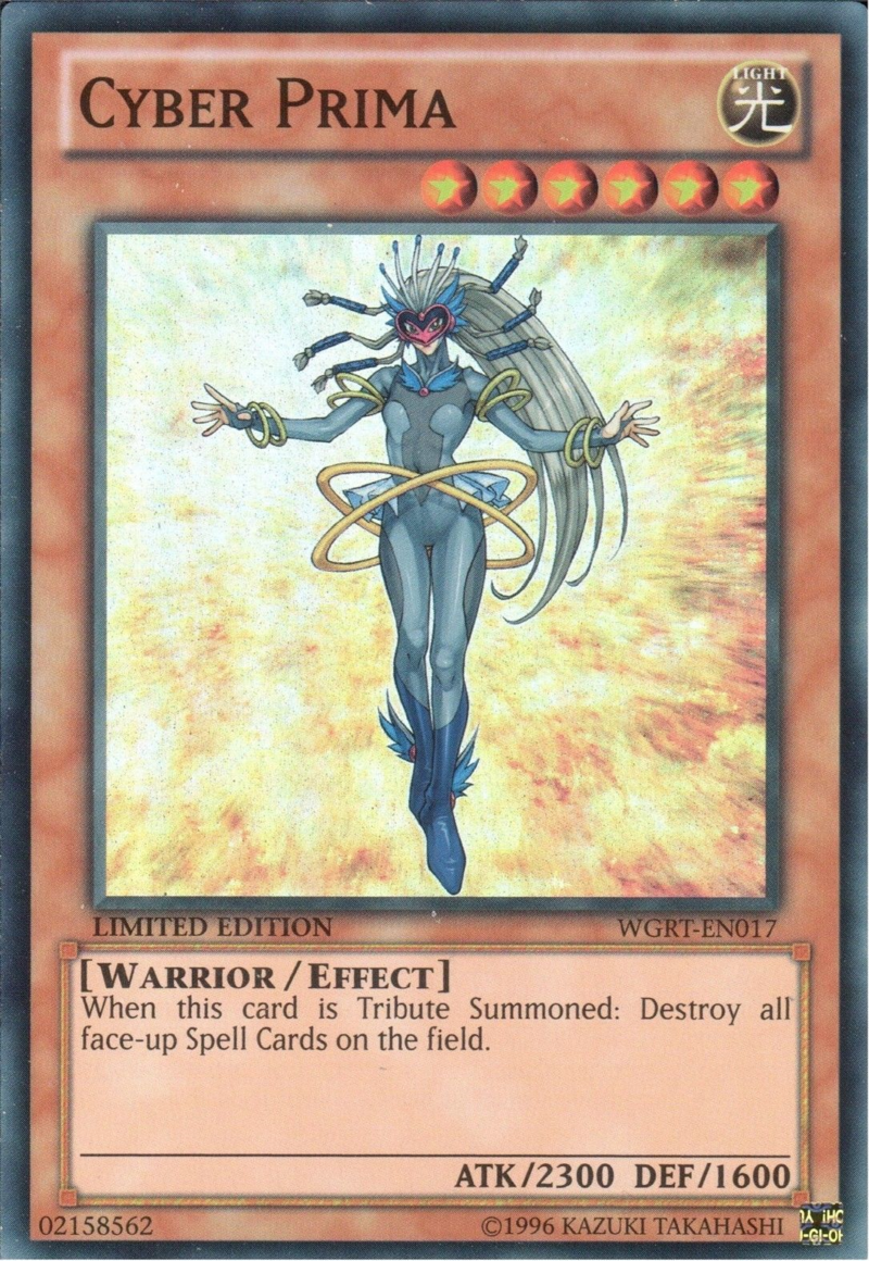 Cyber Prima [WGRT-EN017] Super Rare | Card Merchant Takapuna