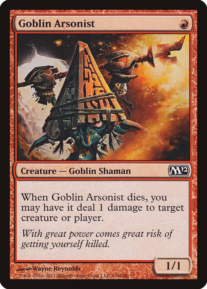 Goblin Arsonist [Magic 2012] | Card Merchant Takapuna