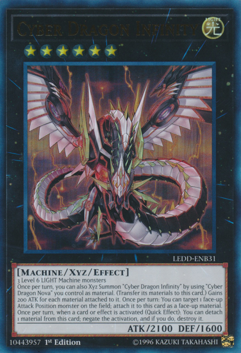 Cyber Dragon Infinity [LEDD-ENB31] Ultra Rare | Card Merchant Takapuna