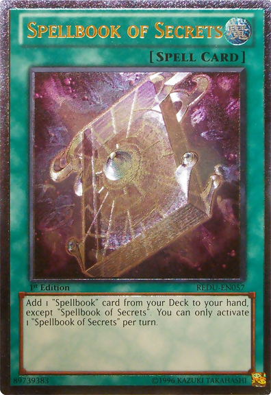 Spellbook of Secrets [REDU-EN057] Ultimate Rare | Card Merchant Takapuna