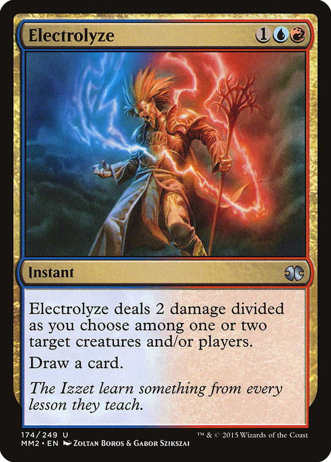 Electrolyze [Modern Masters 2015] | Card Merchant Takapuna