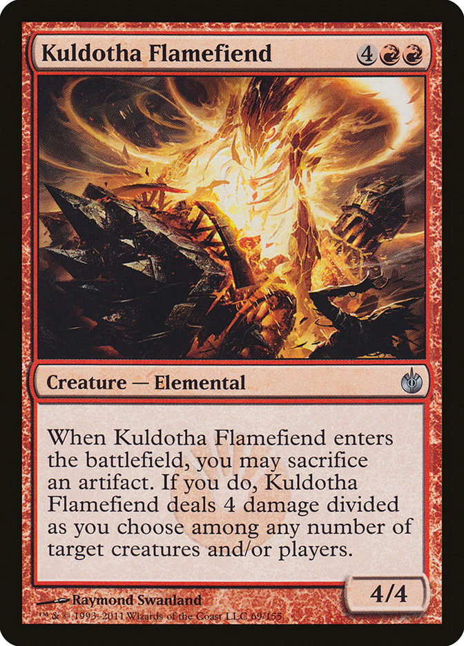 Kuldotha Flamefiend [Mirrodin Besieged] | Card Merchant Takapuna