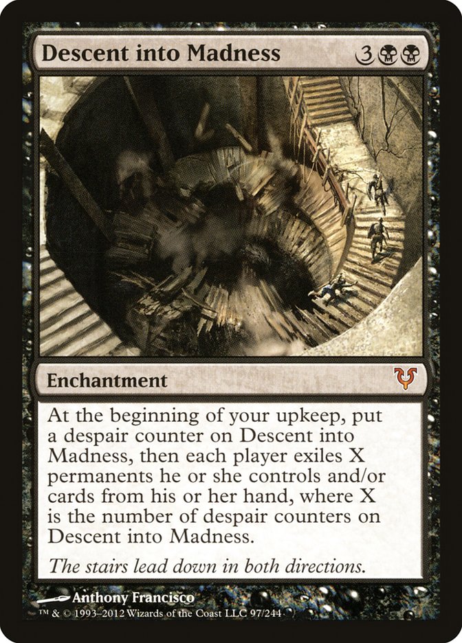 Descent into Madness [Avacyn Restored] | Card Merchant Takapuna