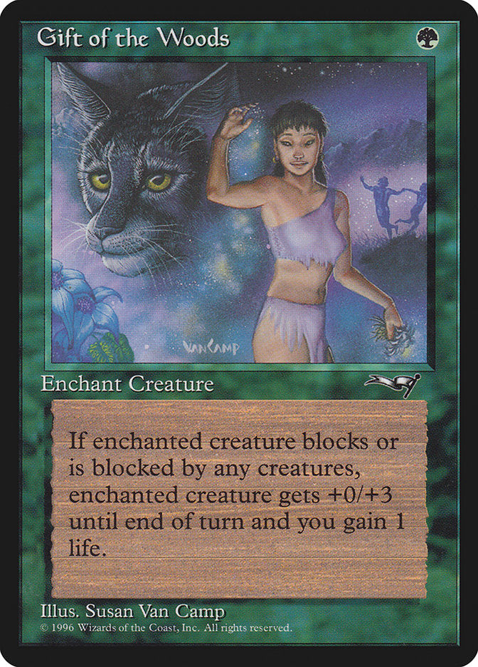 Gift of the Woods (Cat) [Alliances] | Card Merchant Takapuna