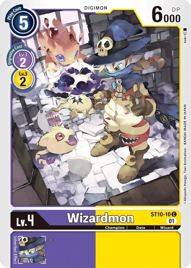 Wizardmon [ST10-10] [Starter Deck: Parallel World Tactician] | Card Merchant Takapuna