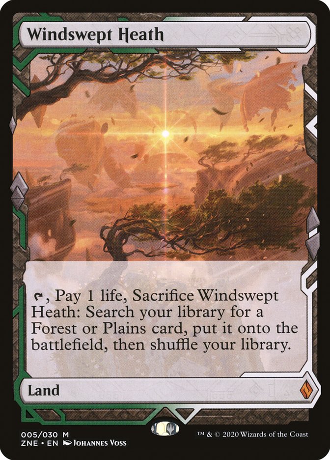 Windswept Heath (Expeditions) [Zendikar Rising Expeditions] | Card Merchant Takapuna