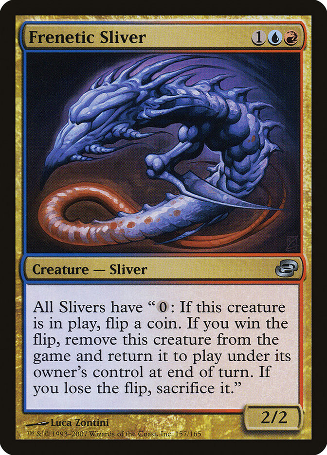 Frenetic Sliver [Planar Chaos] | Card Merchant Takapuna