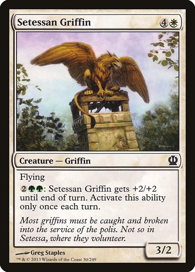 Setessan Griffin [Theros] | Card Merchant Takapuna