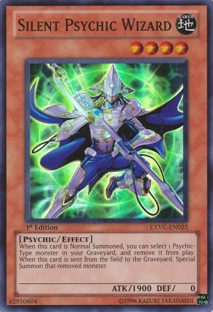 Silent Psychic Wizard [EXVC-EN025] Super Rare | Card Merchant Takapuna