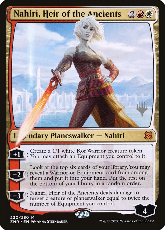 Nahiri, Heir of the Ancients (Promo Pack) [Zendikar Rising Promos] | Card Merchant Takapuna