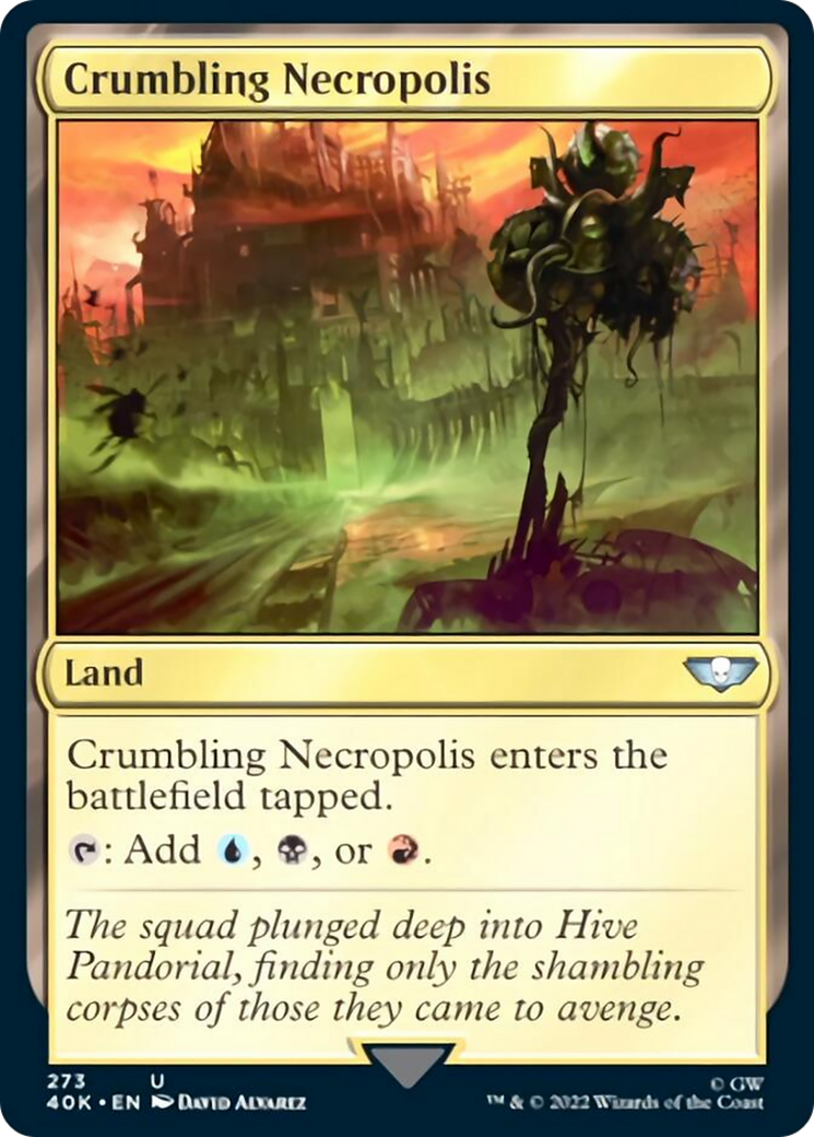 Crumbling Necropolis [Warhammer 40,000] | Card Merchant Takapuna