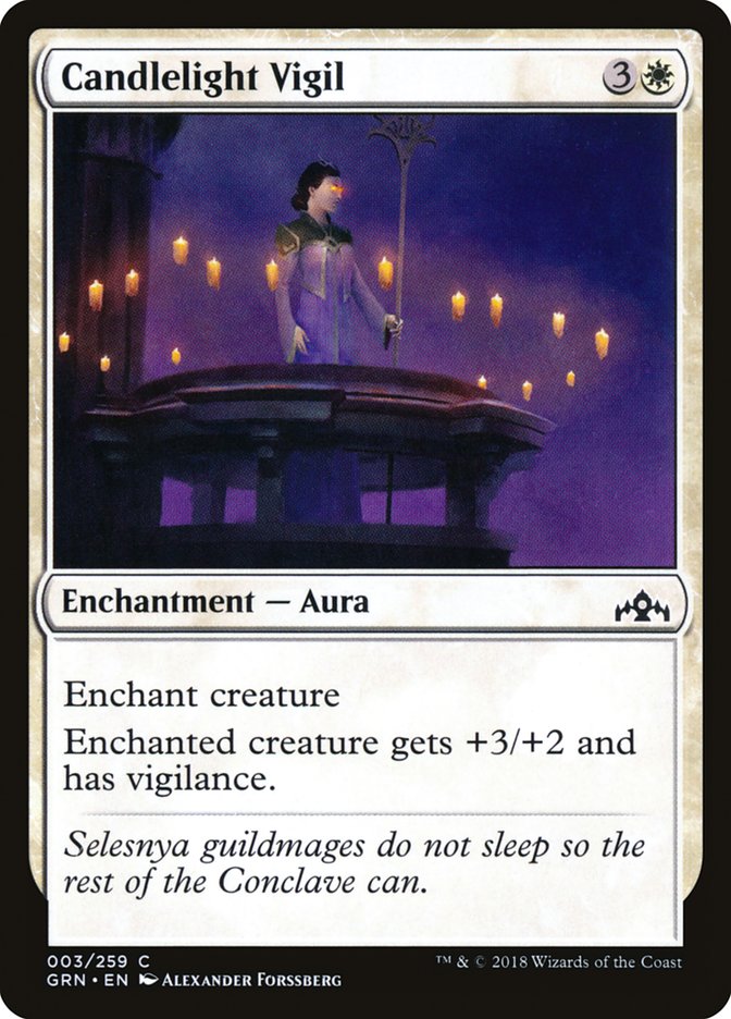 Candlelight Vigil [Guilds of Ravnica] | Card Merchant Takapuna