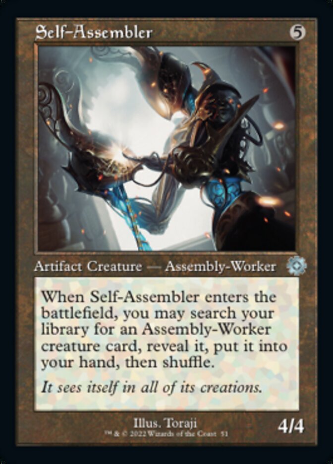 Self-Assembler (Retro) [The Brothers' War Retro Artifacts] | Card Merchant Takapuna