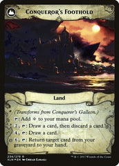 Conqueror's Galleon // Conqueror's Foothold [Ixalan Prerelease Promos] | Card Merchant Takapuna