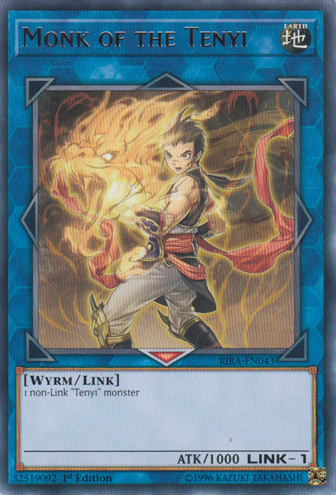 Monk of the Tenyi [RIRA-EN043] Rare | Card Merchant Takapuna