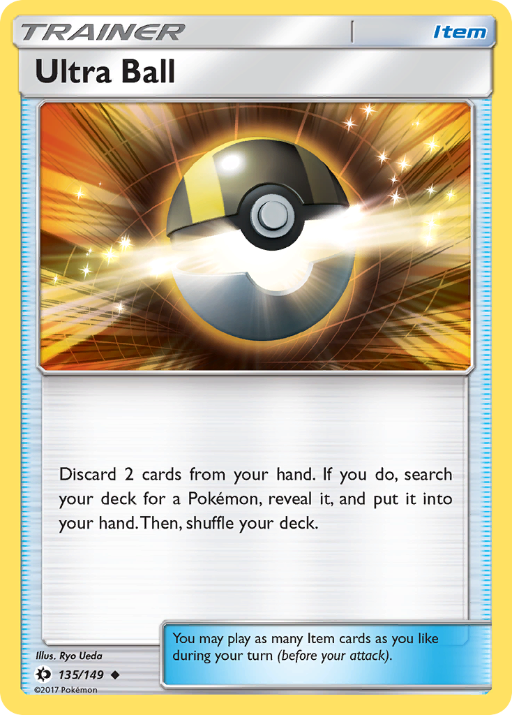 Ultra Ball (135/149) [Sun & Moon: Base Set] | Card Merchant Takapuna