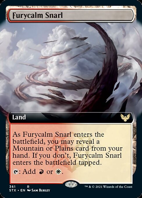 Furycalm Snarl (Extended Art) [Strixhaven: School of Mages] | Card Merchant Takapuna