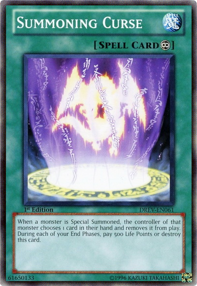 Summoning Curse [DREV-EN061] Common | Card Merchant Takapuna