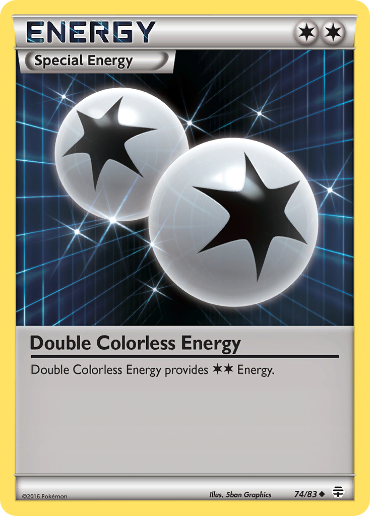 Double Colorless Energy (74/83) [XY: Generations] | Card Merchant Takapuna