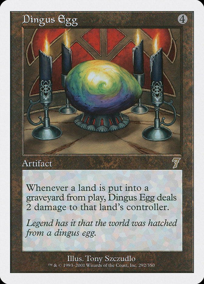 Dingus Egg [Seventh Edition] | Card Merchant Takapuna