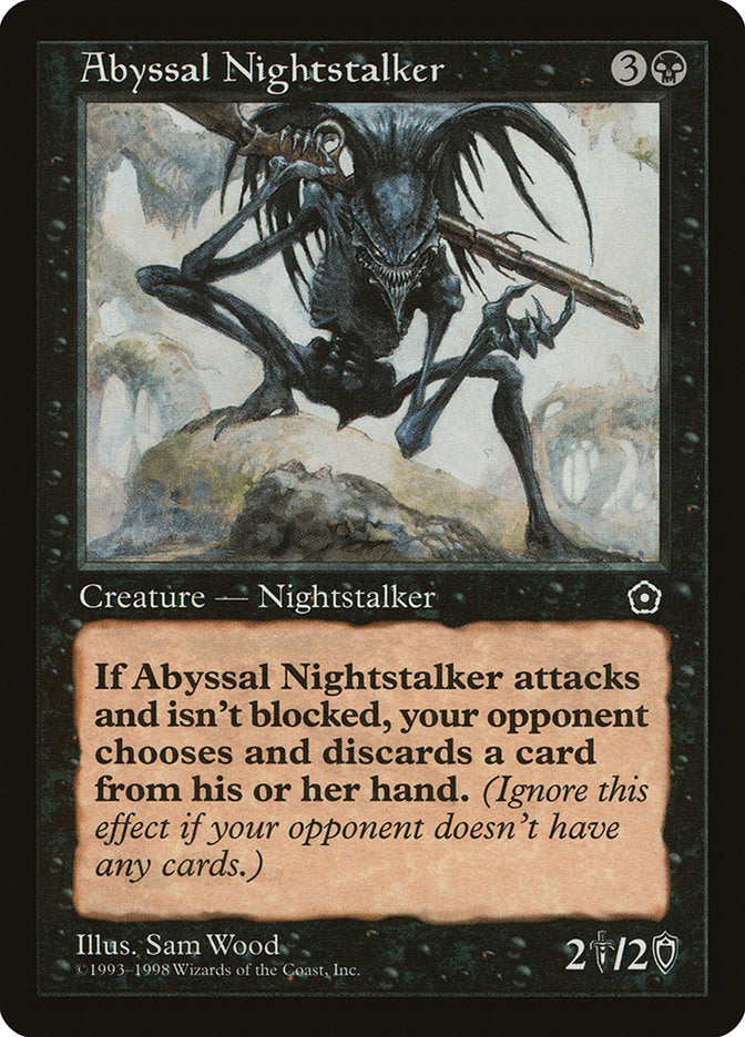 Abyssal Nightstalker [Portal Second Age] | Card Merchant Takapuna