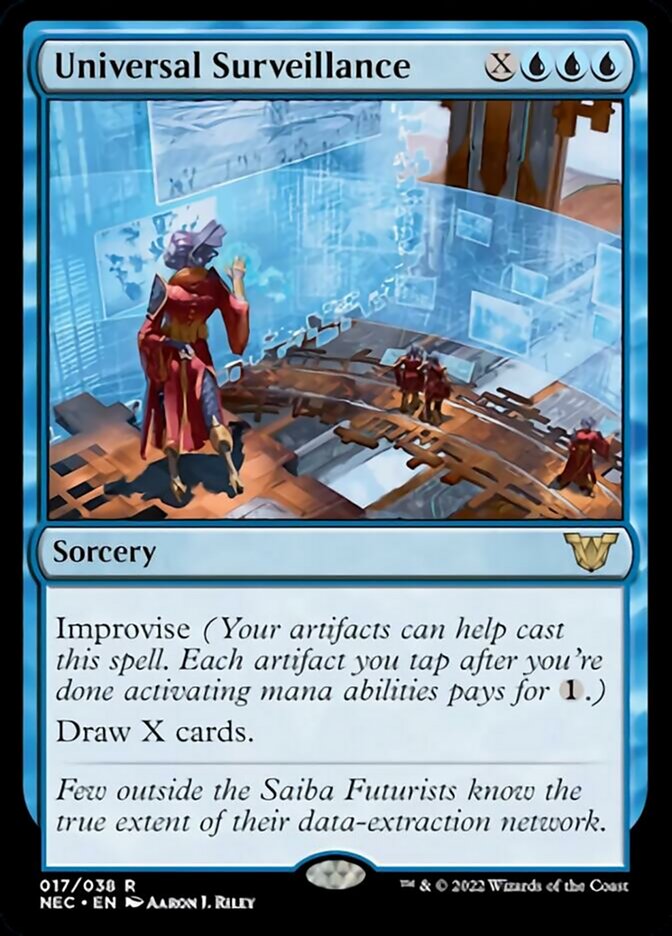 Universal Surveillance [Kamigawa: Neon Dynasty Commander] | Card Merchant Takapuna