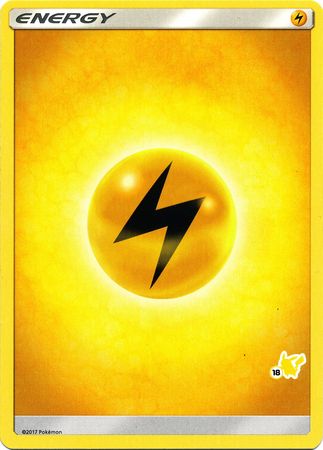 Lightning Energy (Pikachu Stamp #18) [Battle Academy 2020] | Card Merchant Takapuna