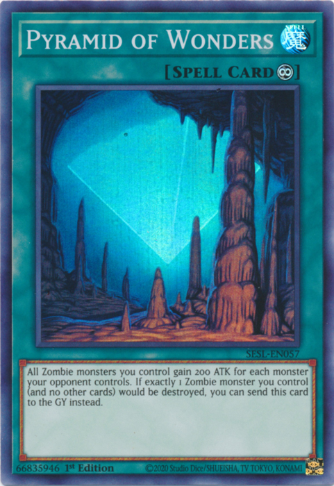 Pyramid of Wonders [SESL-EN057] Super Rare | Card Merchant Takapuna